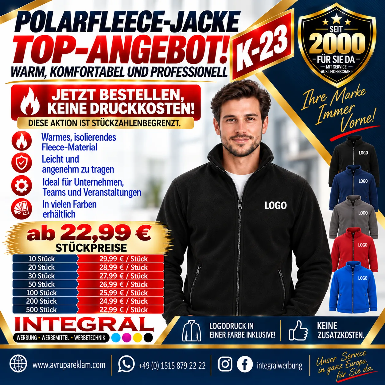 K-23 Polarfleece-Jacke